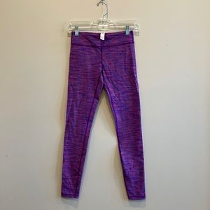 IVIVVA by LULULEMON Rhythmic Leggings SZ 12 (girls)